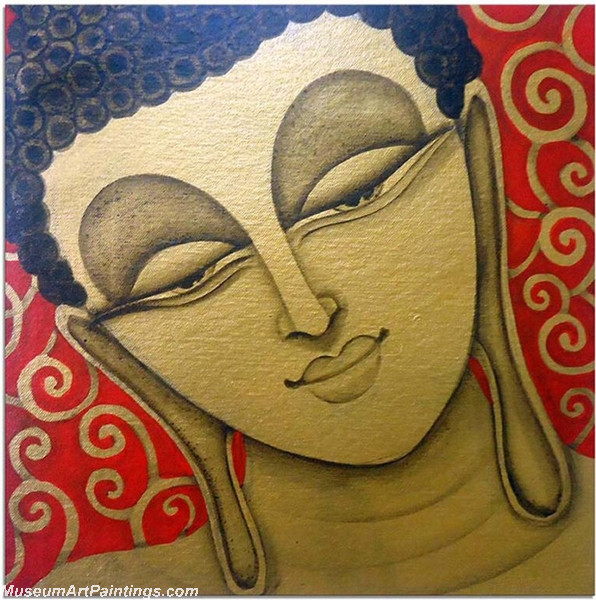 Buddha Canvas Paintings 003
