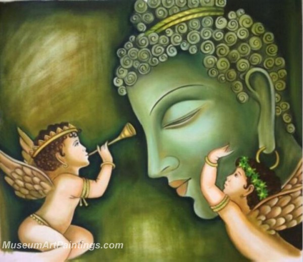 Buddha Canvas Paintings 045