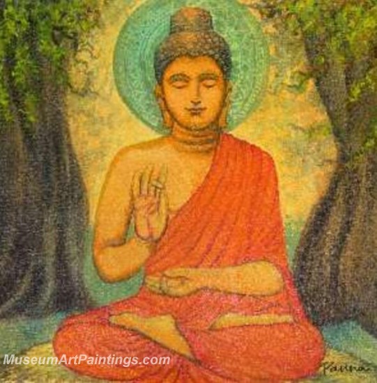 Buddha Canvas Paintings 057