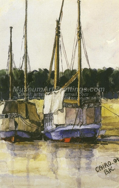 Cairo Boats on the Nile
