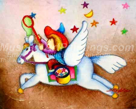 Cartoon Painting 002