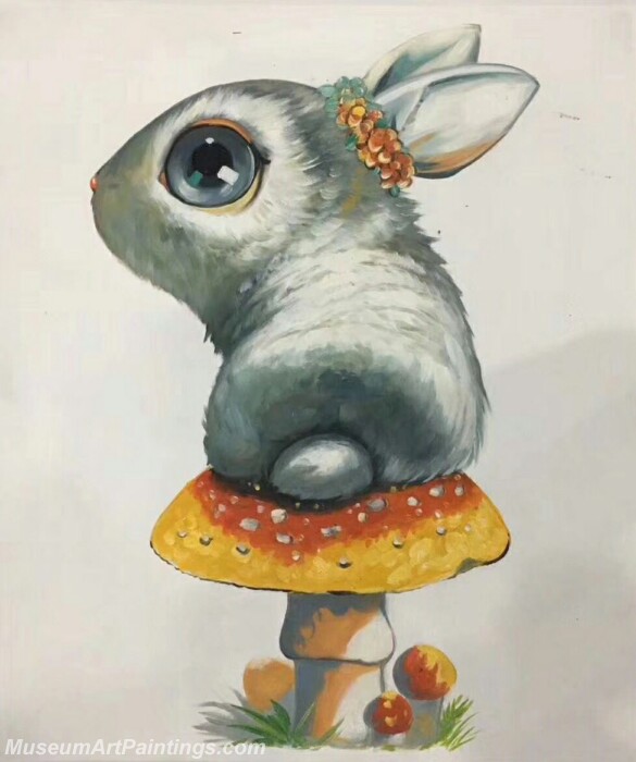 Cartoon Painting Rabbit CPC5