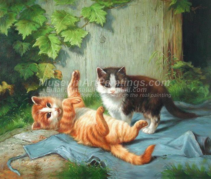 Cat Oil Paintings 002