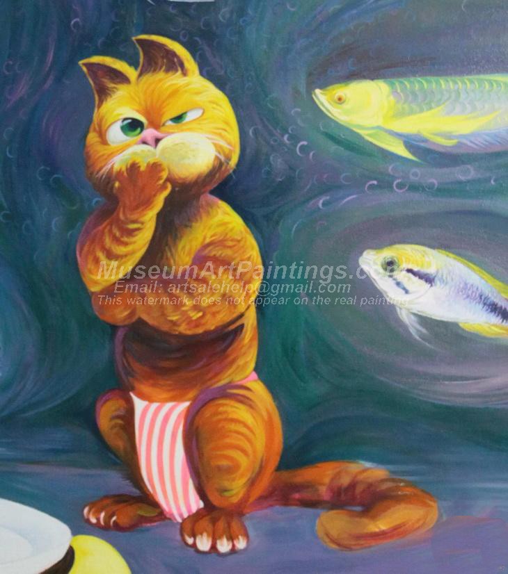 Cat Oil Paintings 004
