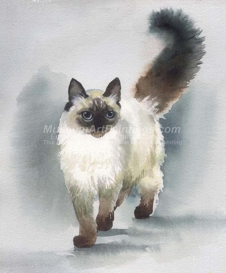 Cat Oil Paintings 006