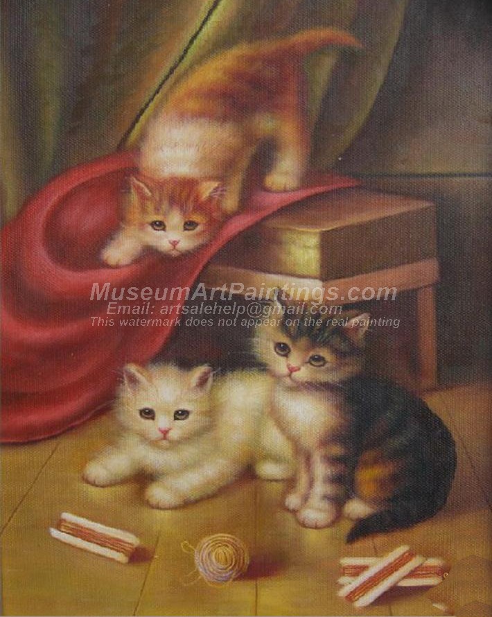 Cat Oil Paintings 007