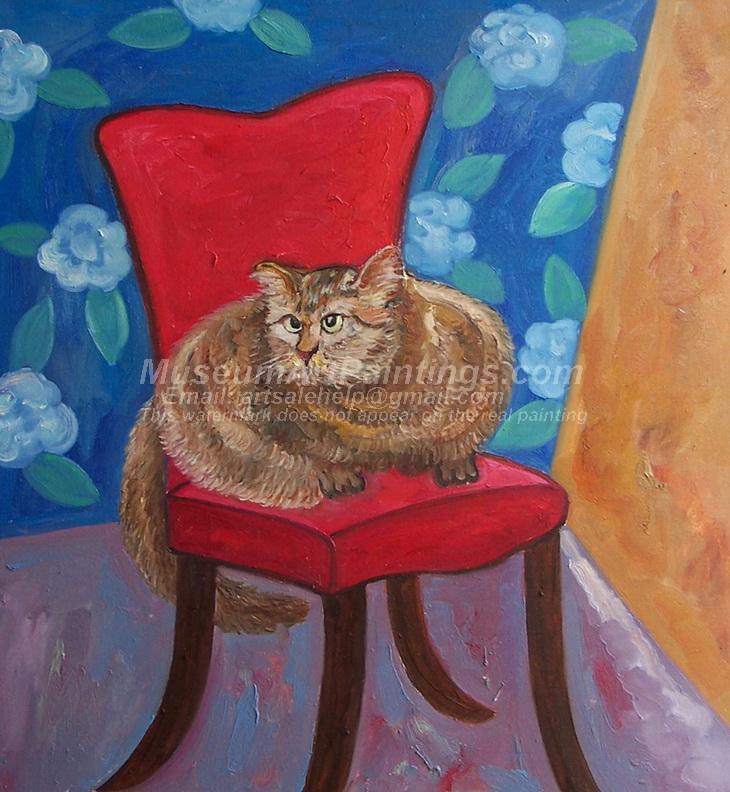 Cat Oil Paintings 011