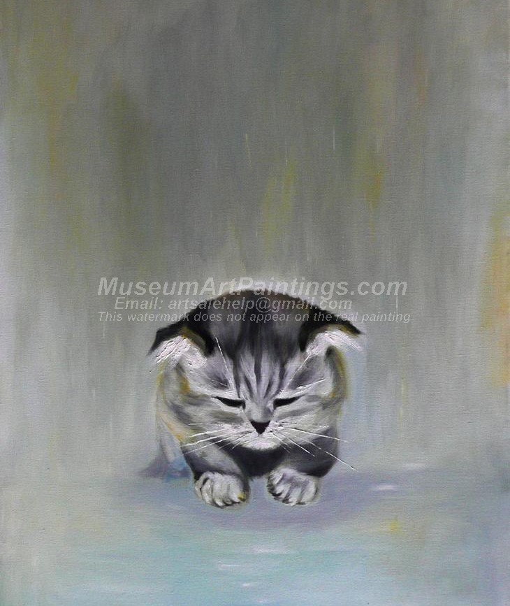 Cat Oil Paintings 013