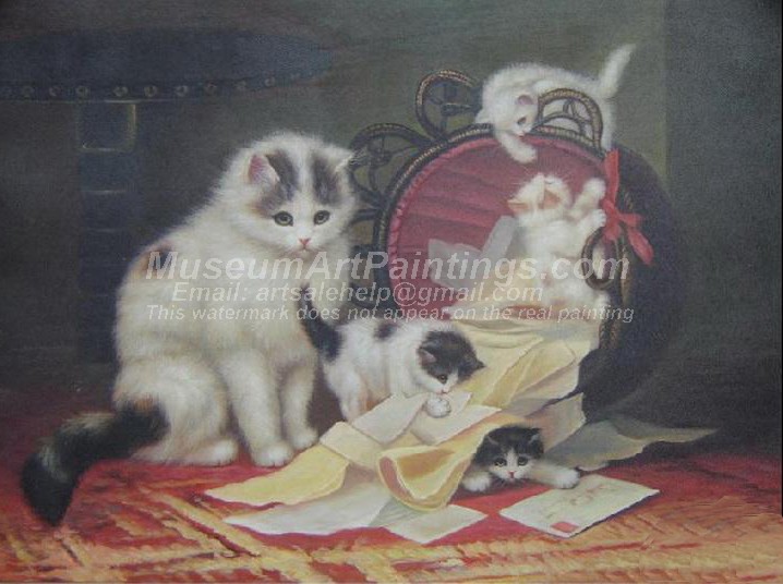 Cat Oil Paintings 015