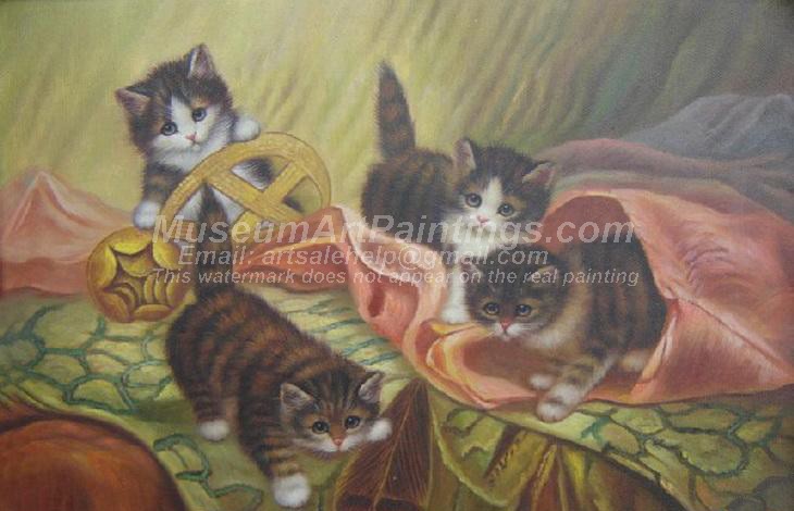 Cat Oil Paintings 018