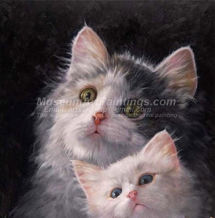 Cat Oil Paintings 020