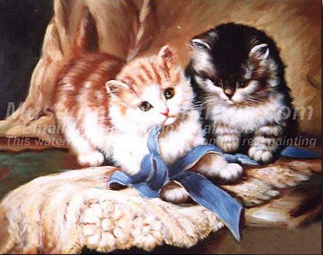 Cat Oil Paintings 026