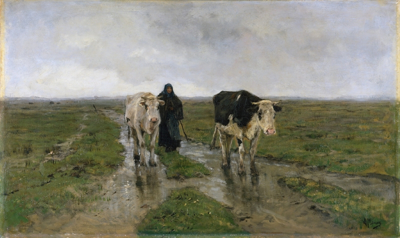 Changing Pasture by Anton Mauve