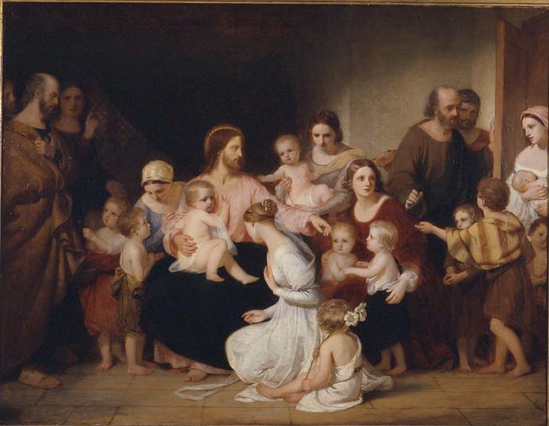 Christ Blessing Little Children by Sir Charles Lock Eastlake PRA