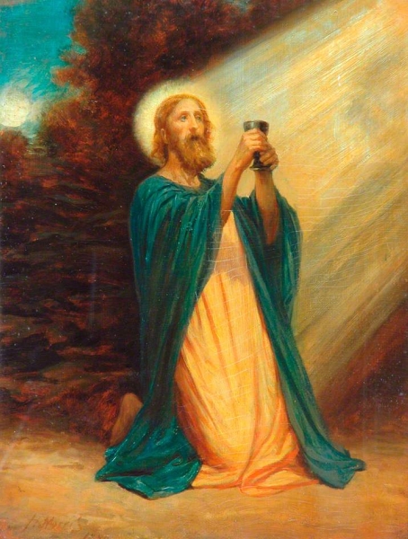 Christ in the Garden of Gethsemane by Phillip Richard Morris