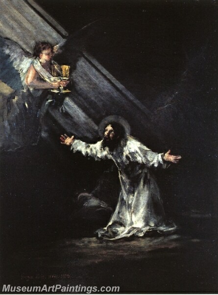 Christ on the Mount of Olives Painting