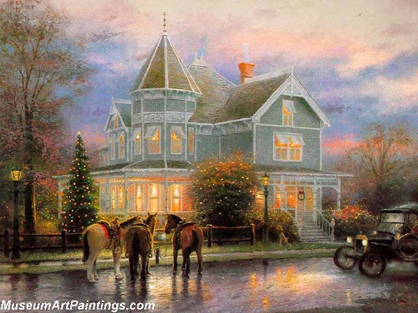 Christmas Memories Painting