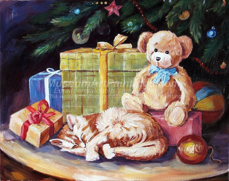 Christmas Oil Paintings 063