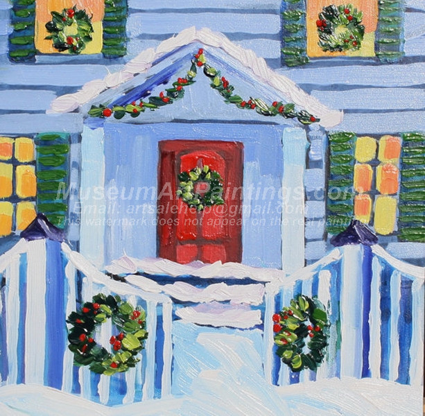 Christmas Oil Paintings 066