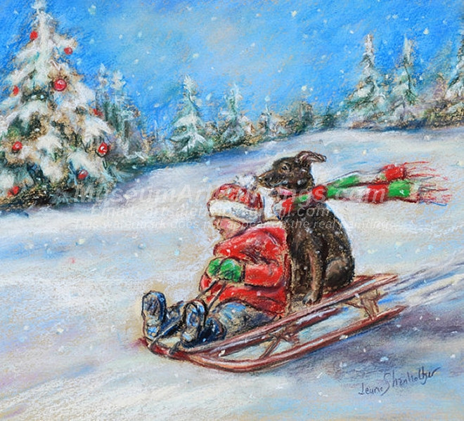 Christmas Oil Paintings 087