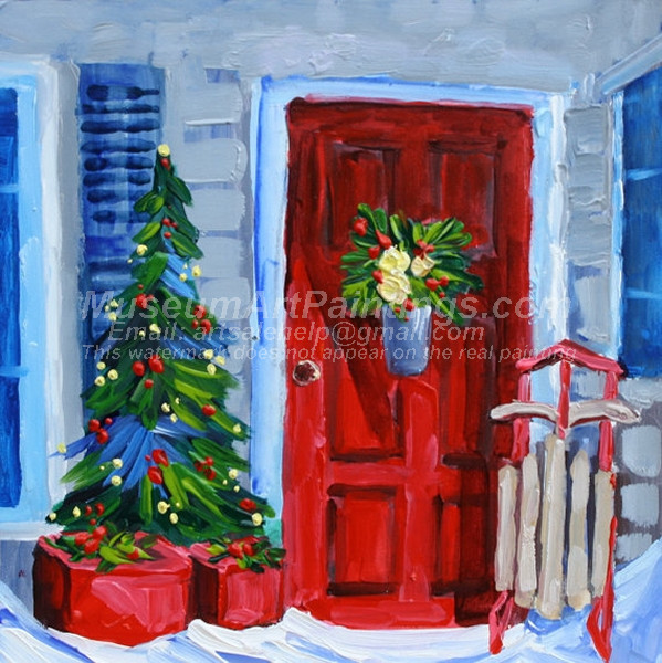 Christmas Oil Paintings 088