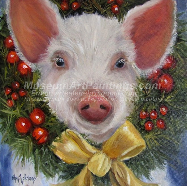 Christmas Oil Paintings 095