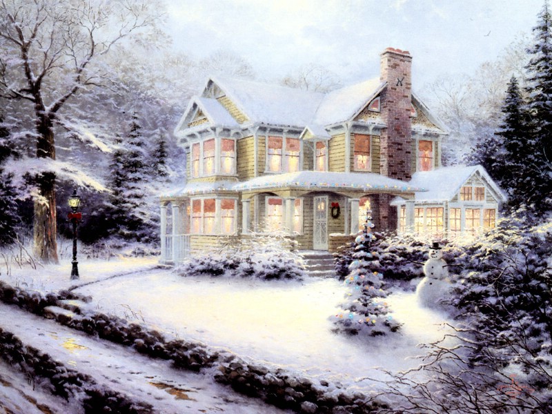 Christmas Oil Paintings 104