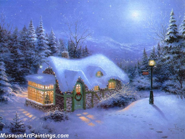 Christmas Oil Paintings 104