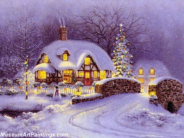 Christmas Oil Paintings 105