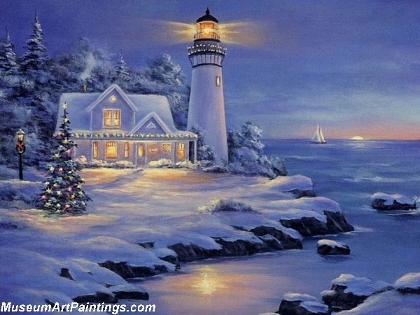 Christmas Oil Paintings 107