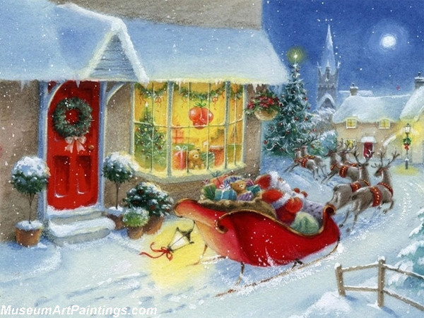 Christmas Oil Paintings 111