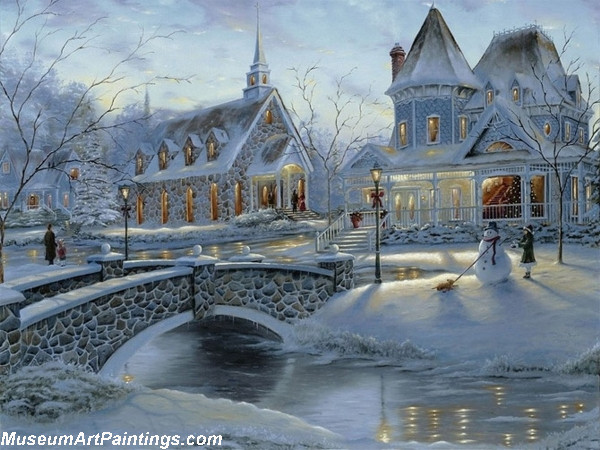 Christmas Oil Paintings 112