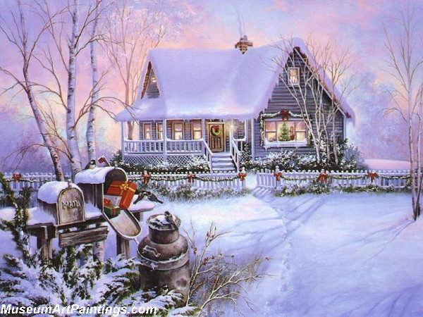 Christmas Oil Paintings 115