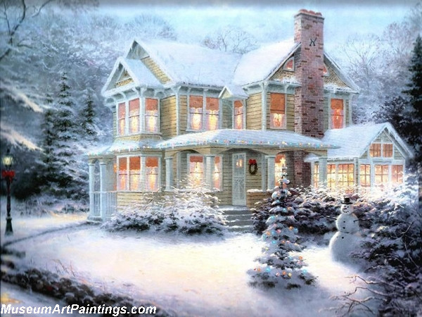 Christmas Oil Paintings 116