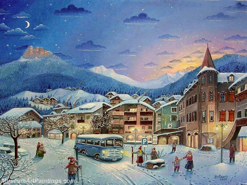 Christmas Painting MD076