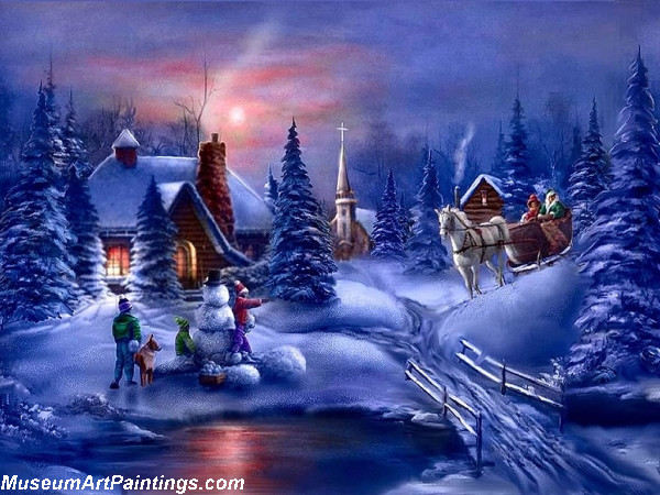 Christmas Painting Winter Fun