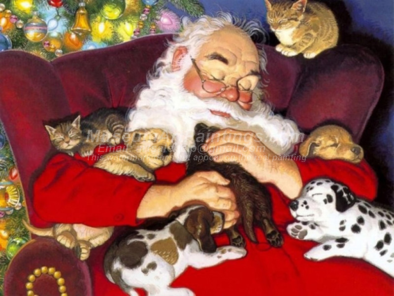 Christmas Paintings 028