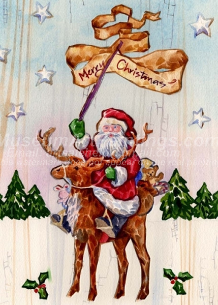 Christmas Paintings 057