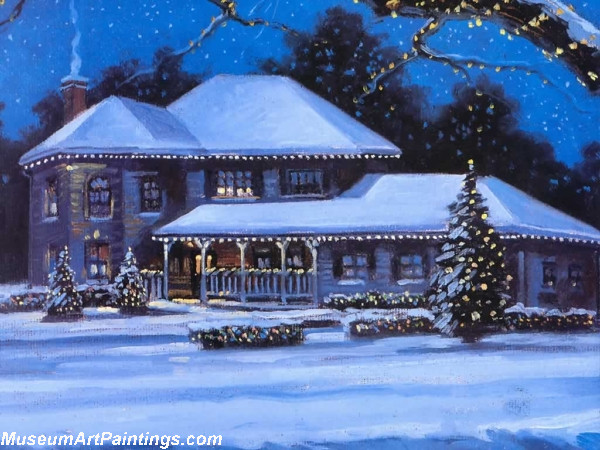 Christmas Paintings Christmas Scene