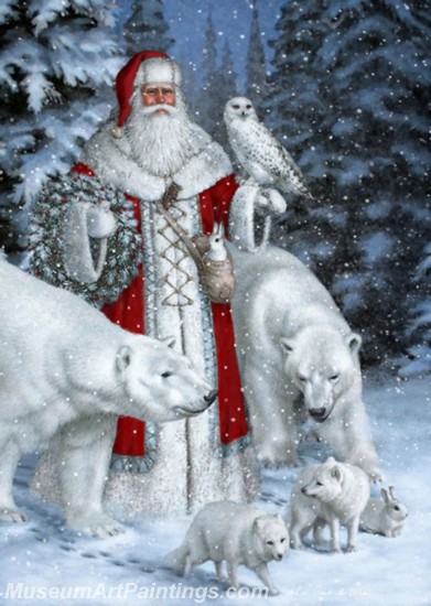 Christmas Paintings on Canvas CPN019