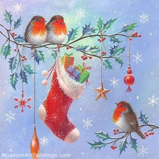 Christmas Paintings on Canvas CPN024