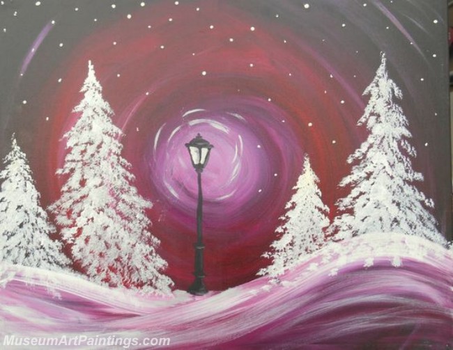 Christmas Paintings on Canvas CPN026