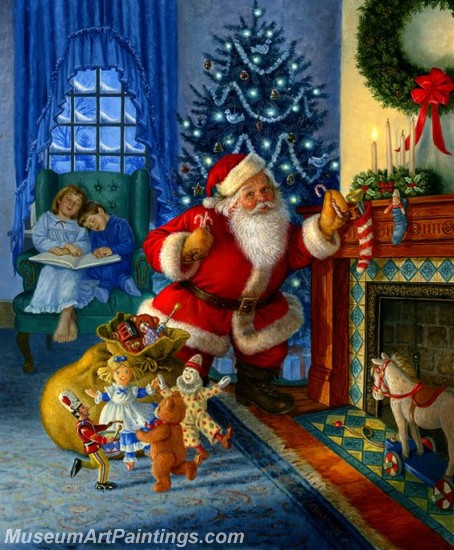 Christmas Paintings on Canvas CPN027
