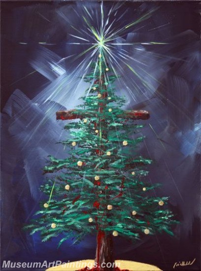 Christmas Paintings on Canvas CPN038