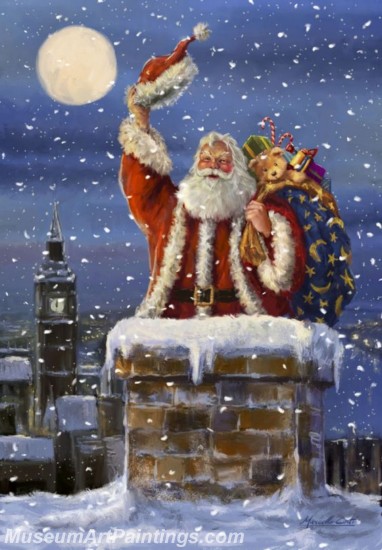 Christmas Paintings on Canvas CPN08