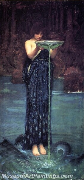 Circe Invidiosa Painting