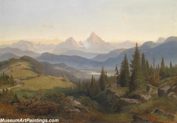 Classical Landscape Oil Painting M141