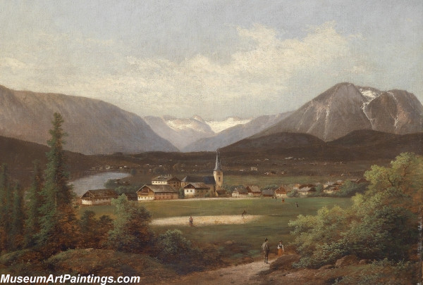 Classical Landscape Oil Painting M560