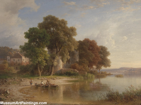 Classical Landscape Oil Painting M654