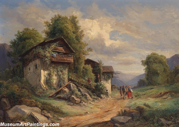 Classical Landscape Oil Painting M809